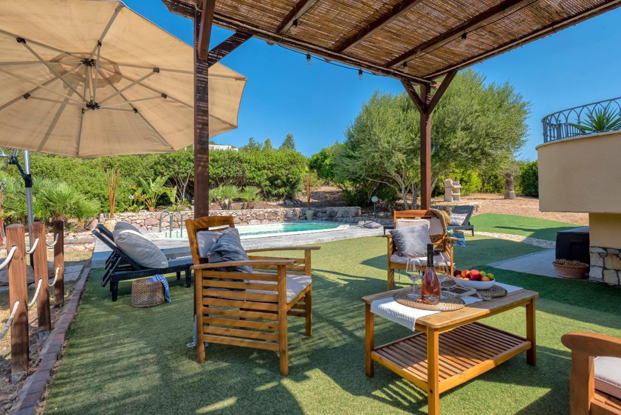 Villa Pedra Alghero - Appartamento In Villa Con Piscina Экстерьер фото