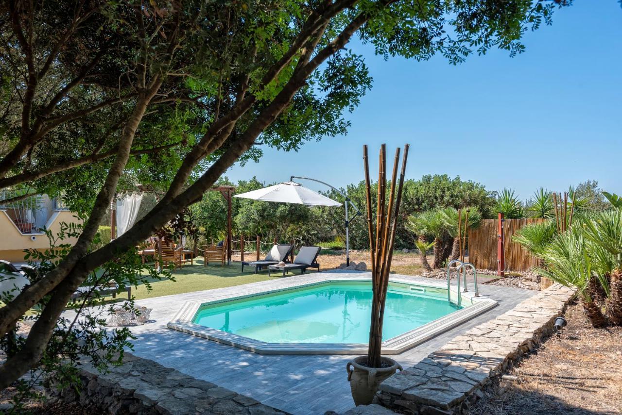 Villa Pedra Alghero - Appartamento In Villa Con Piscina Экстерьер фото