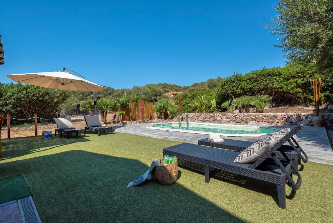 Villa Pedra Alghero - Appartamento In Villa Con Piscina Экстерьер фото